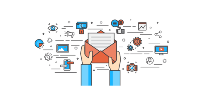 Email Nurture illustration where it shows the customer needs more information before making a decision